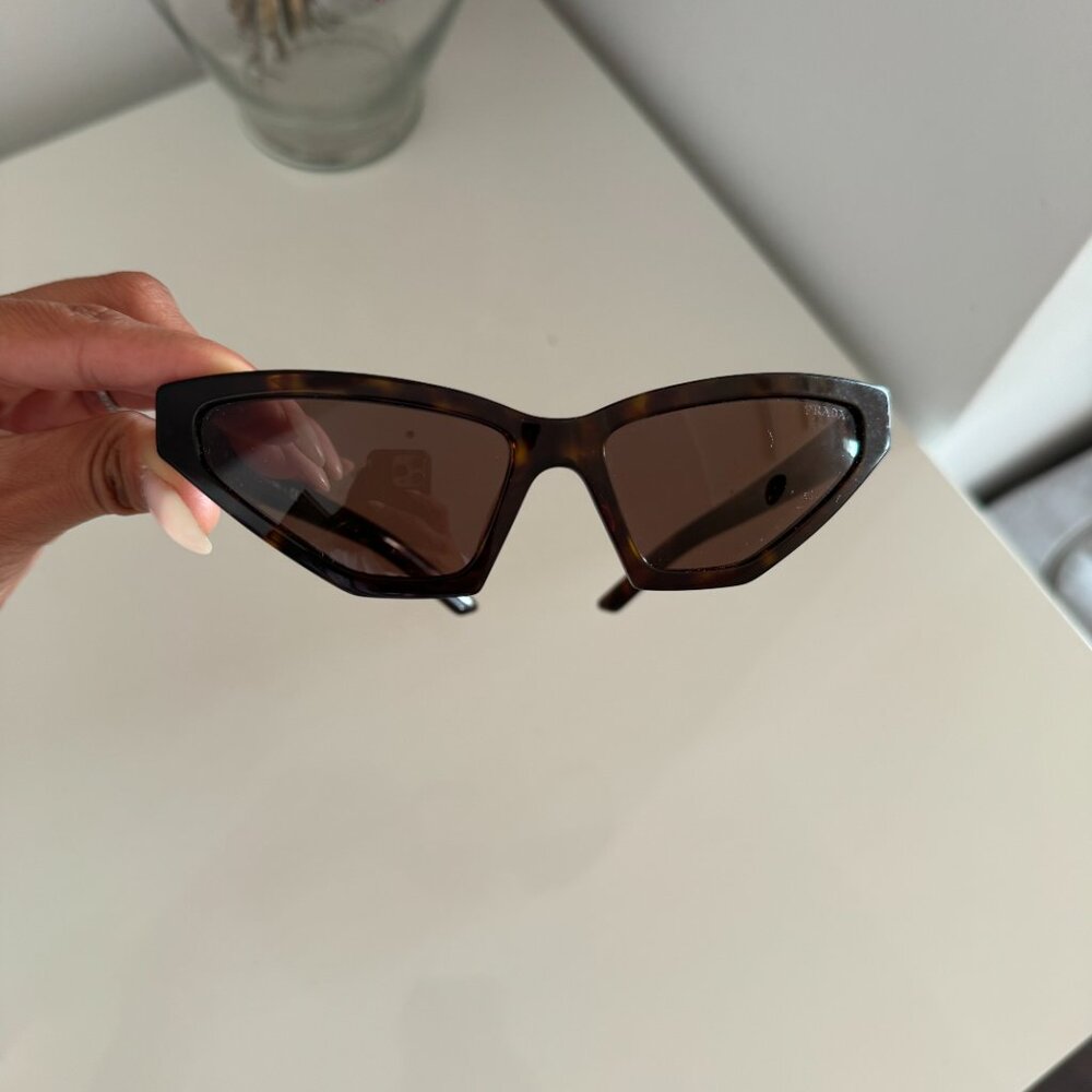 Prada - Dark Havana Mod Sunglasses